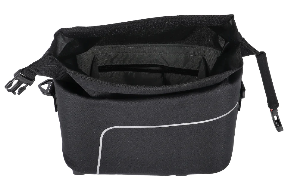 KLICKfix Gepäckträgertasche Waterproof 10L, Racktime - schwarz - Image 4