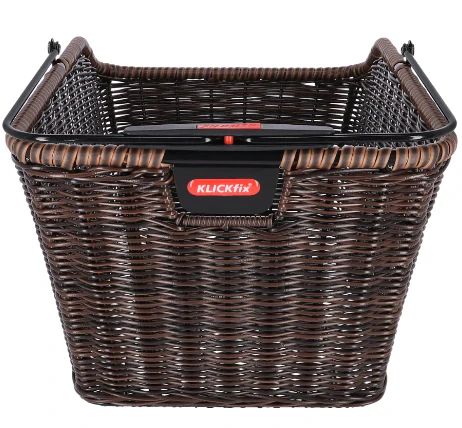KLICKfix HR-Korb Structura GT 18L, mit Korbklip - braun - Image 3