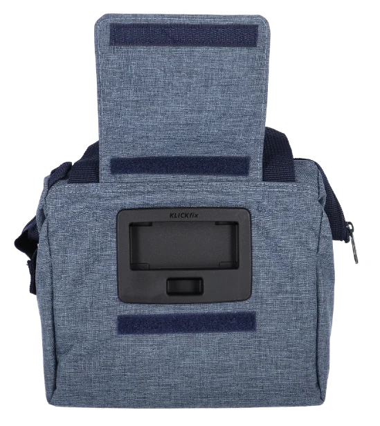 KLICKfix Lenkertasche Roomy 4L - twist blue - Image 5