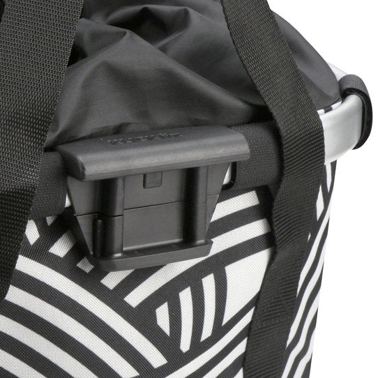 KLICKfix Reisenthel City-Tasche Bikebasket 15L - zebra - Image 2