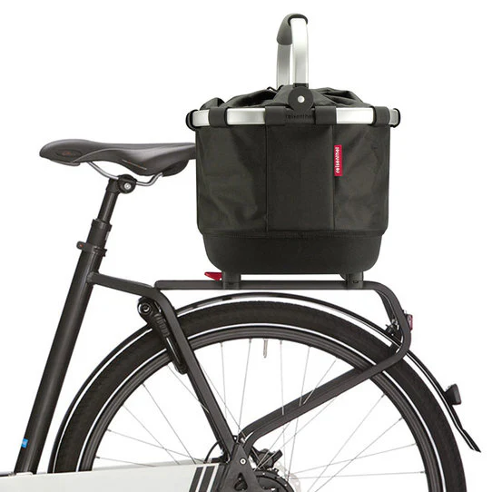 KLICKfix Reisenthel City-Tasche Carrybag GT 24L, Racktime - schwarz - Image 4