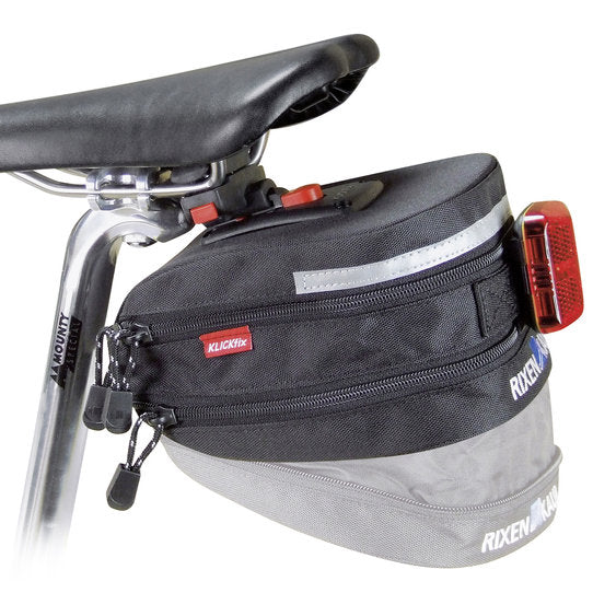 KLICKfix Satteltasche Micro 200 Expandable 1,5L - schwarz - Image 2