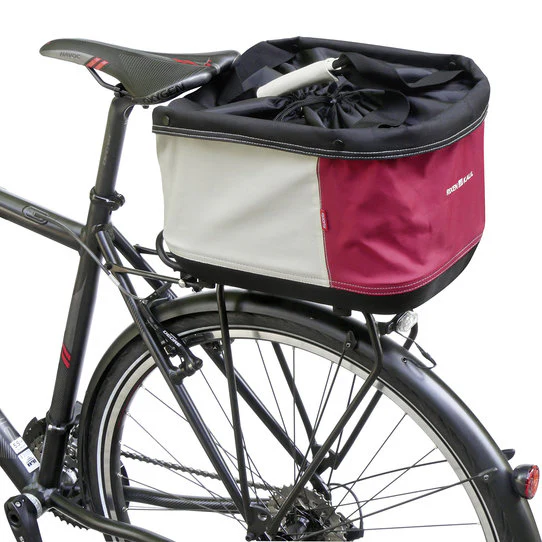 KLICKfix Shoppertasche Alingo GT 20L, Racktime - rot/creme - Image 2