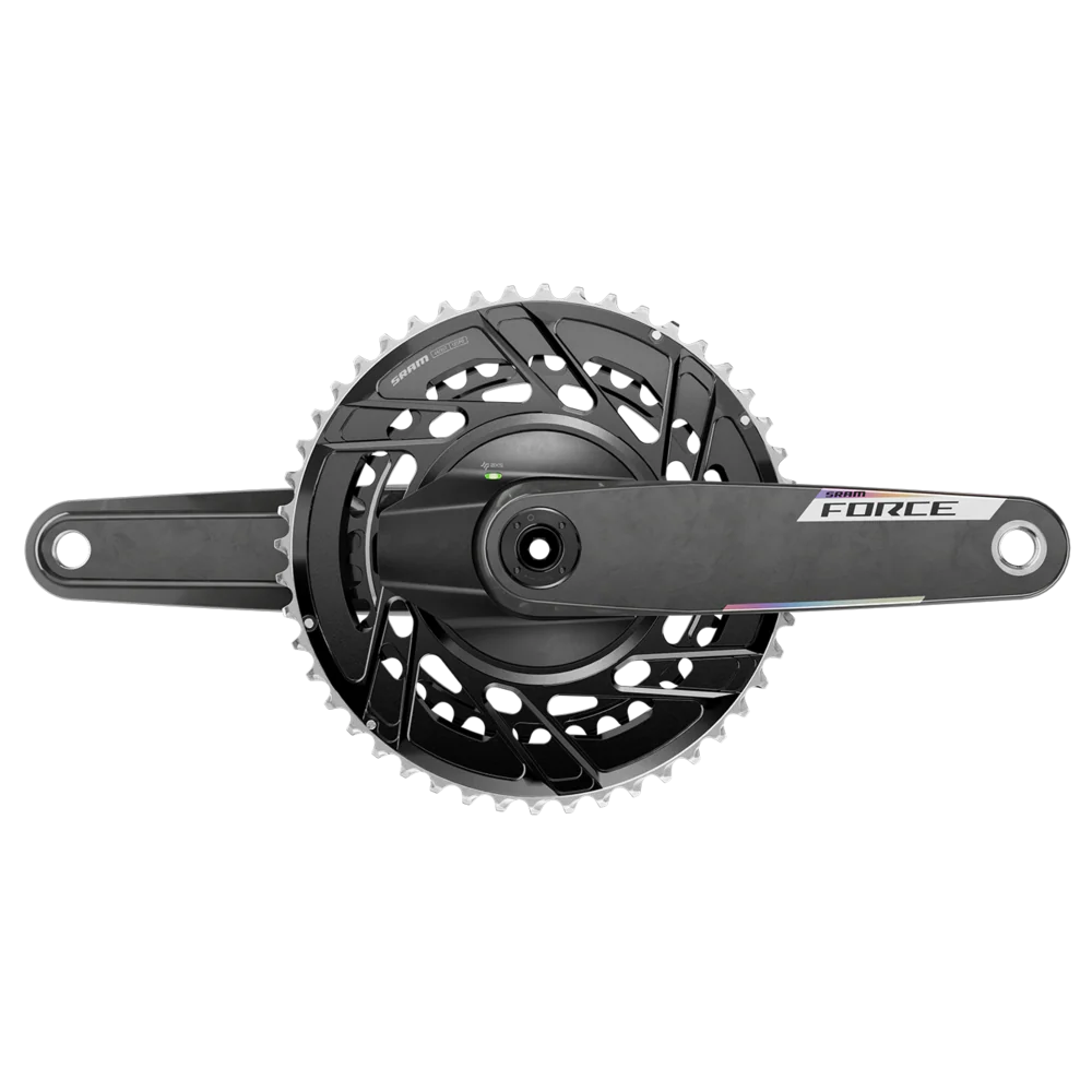 Force AXS E1 Kurbelgarnitur, 48-35T - schwarz