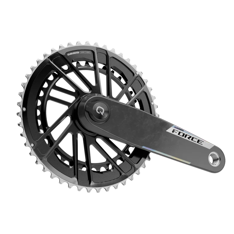 Force AXS E1 Kurbelgarnitur, 50-37T - schwarz - Image 3