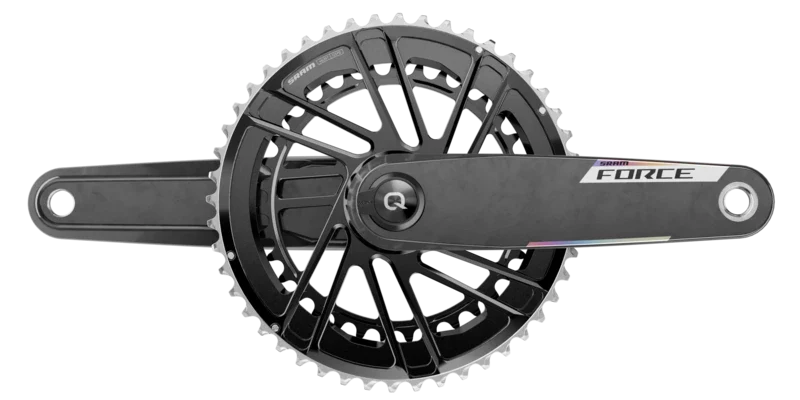Force AXS E1 Kurbelgarnitur, 50-37T - schwarz - Image 4
