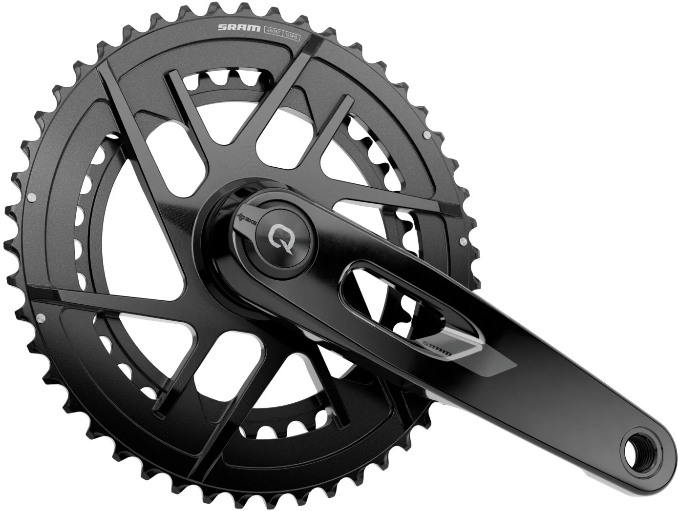 Rival Quarq E1 Kurbelgarnitur, 48-35T - schwarz - Image 3
