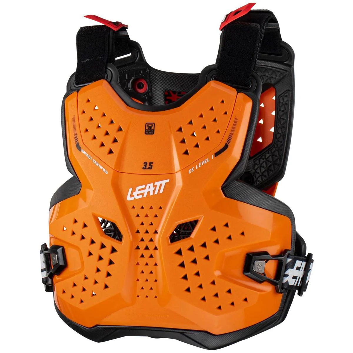 Chest Protector 3.5 Jr. orange/black L/XL - Image 2