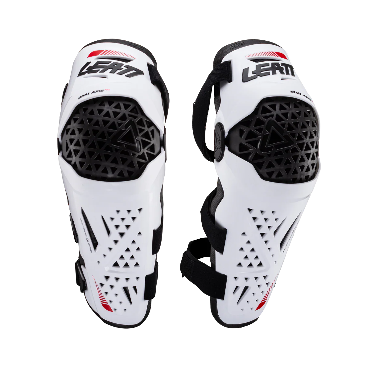 Knee & Shin Guard Dual Axis Pro - White - Image 4
