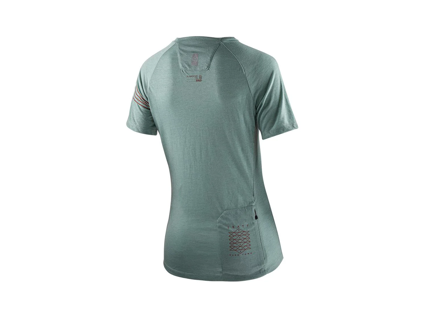MTB All Mountain 2.0 Short Sleeve Women's Jersey Pistachio - Image 2