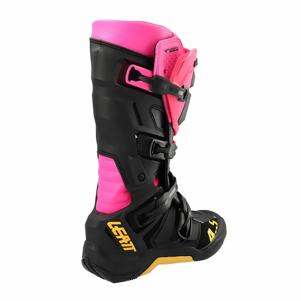Stiefel 4.5 - schwarz-pink-gelb - Image 3
