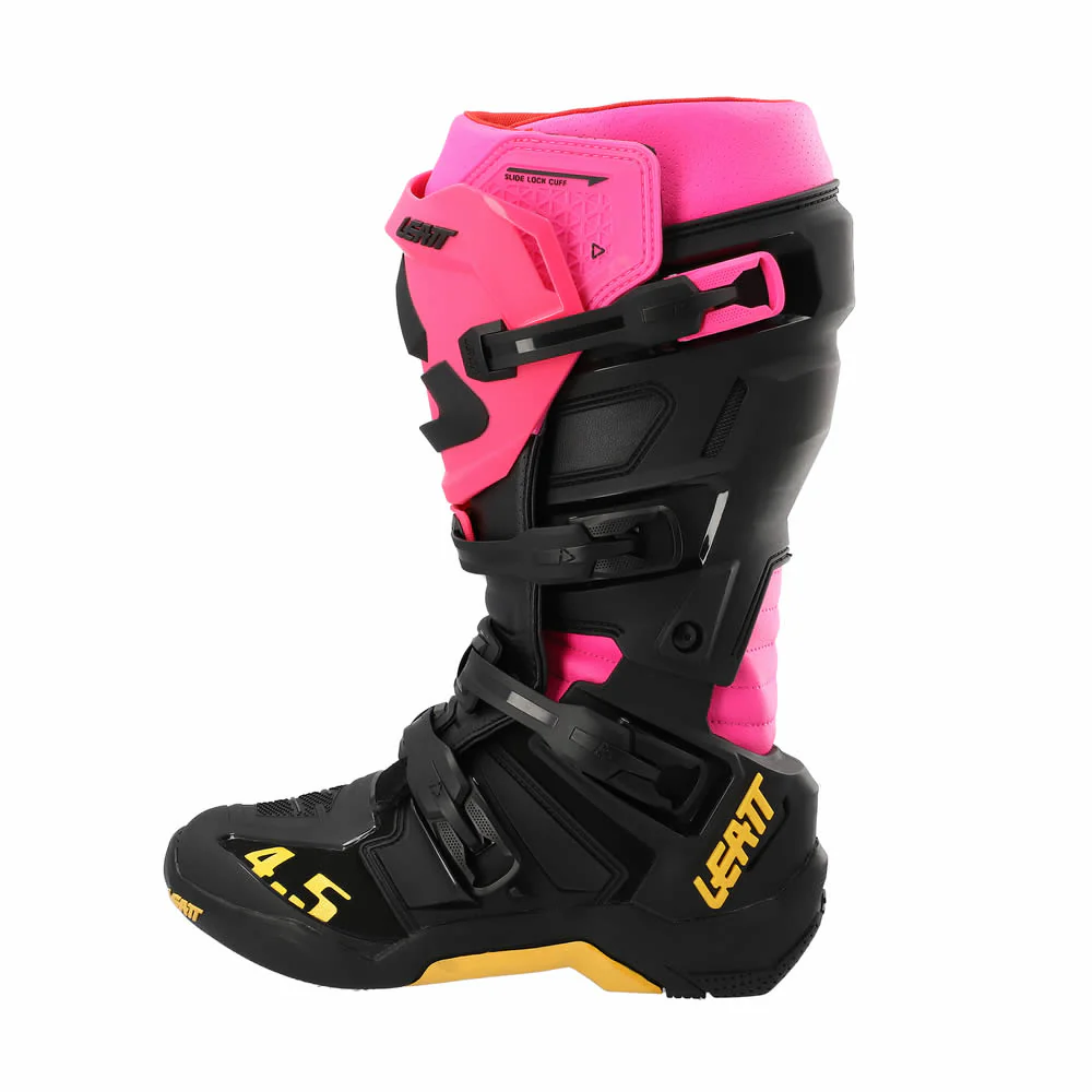 Stiefel 4.5 - schwarz-pink-gelb - Image 4