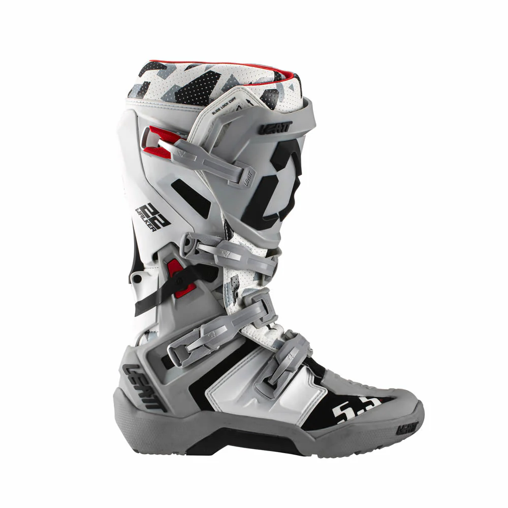 Stiefel 5.5 FlexLock Enduro JW22 - grau-weiss - Image 3