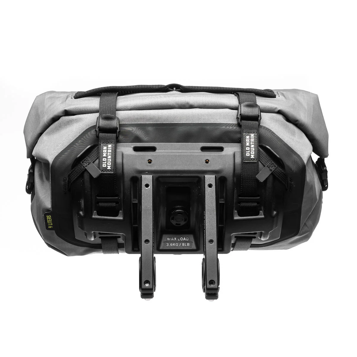 Lenkertasche Top Load 9 L mit Manzanita Cradle Mount - schwarz/grau - Image 2
