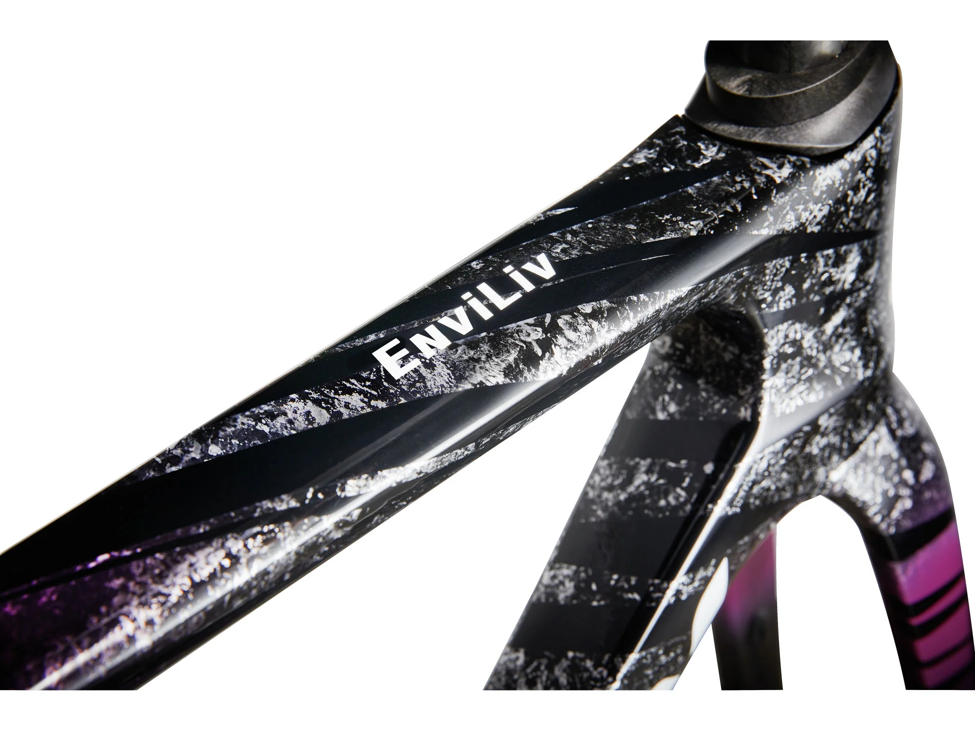 EnviLiv Advanced SL Rahmenset - Aubergine / Raw Carbon - Image 6