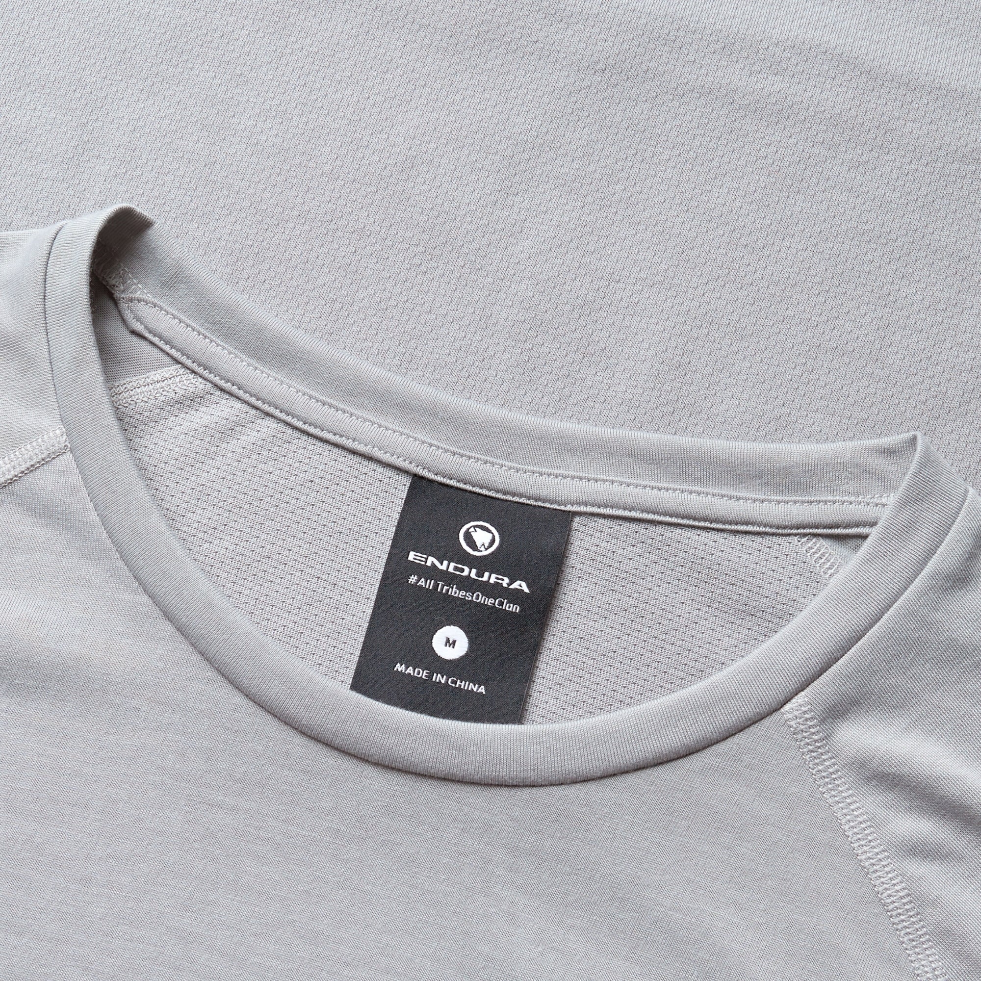 Loop Tech Tee T-Shirt - Dreich Grey - Image 5