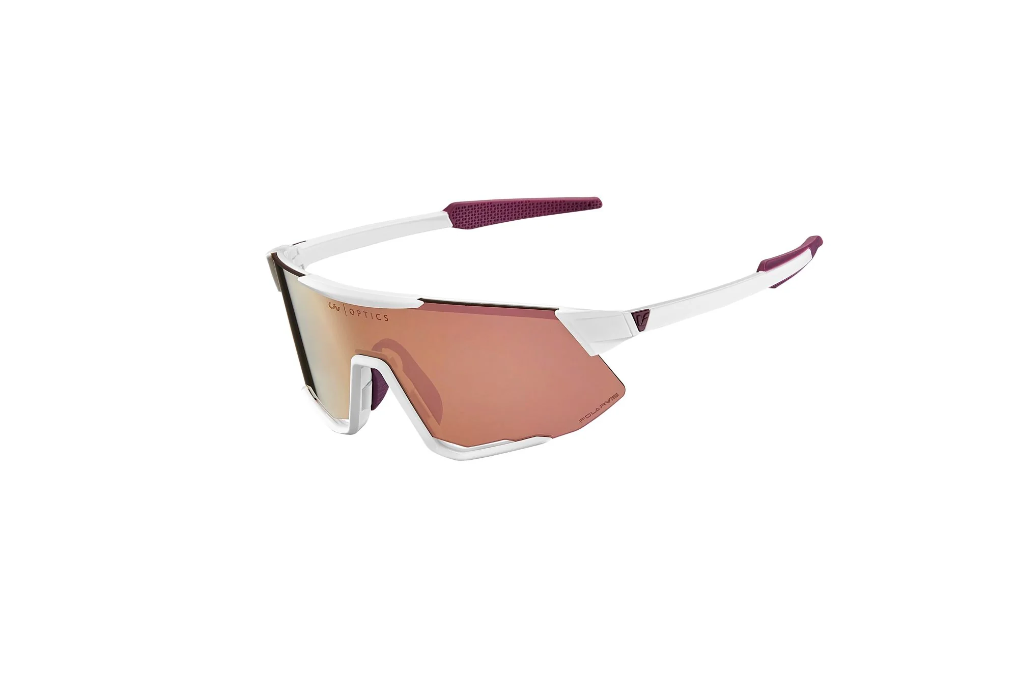 Lumea Sonnebrille, PolarVis Gläser - weiß