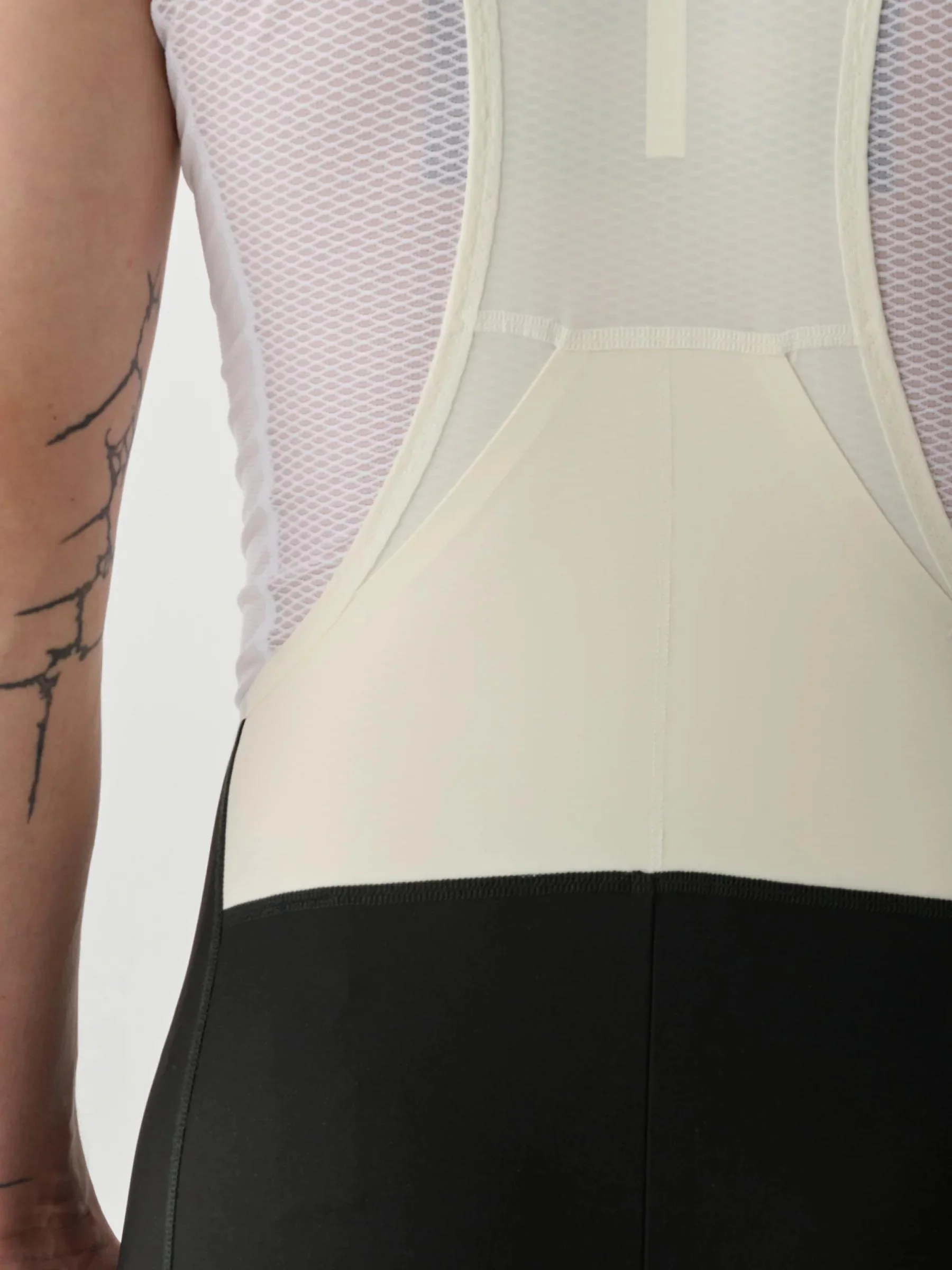 Aeon Bib Shorts - Black/White - Image 5