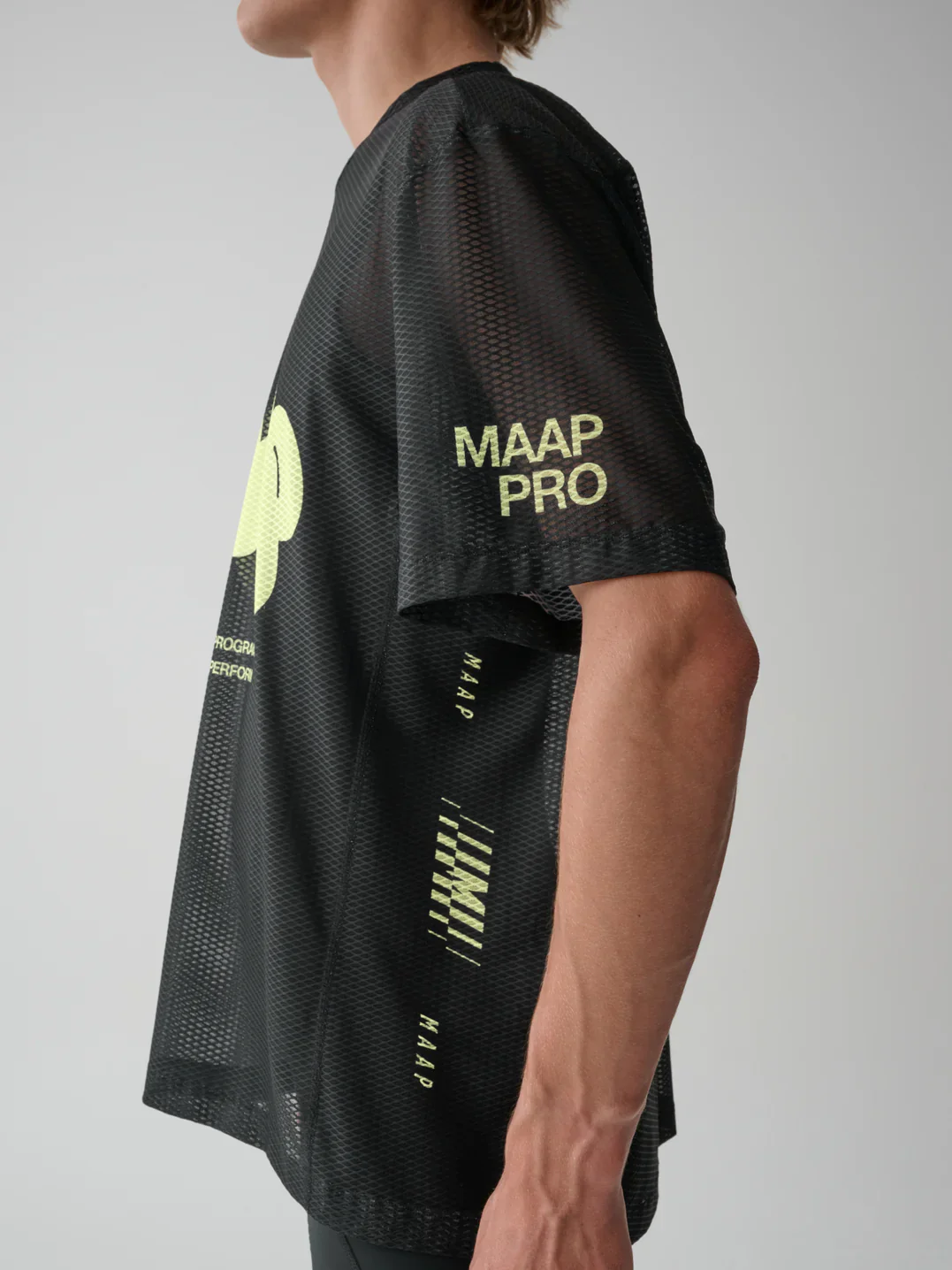 Aerate Mesh Tee - Black - Image 5