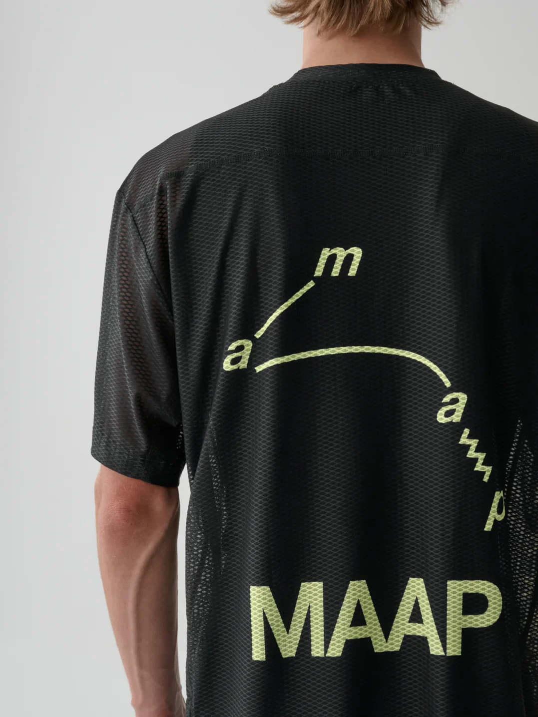 Aerate Mesh Tee - Black - Image 6