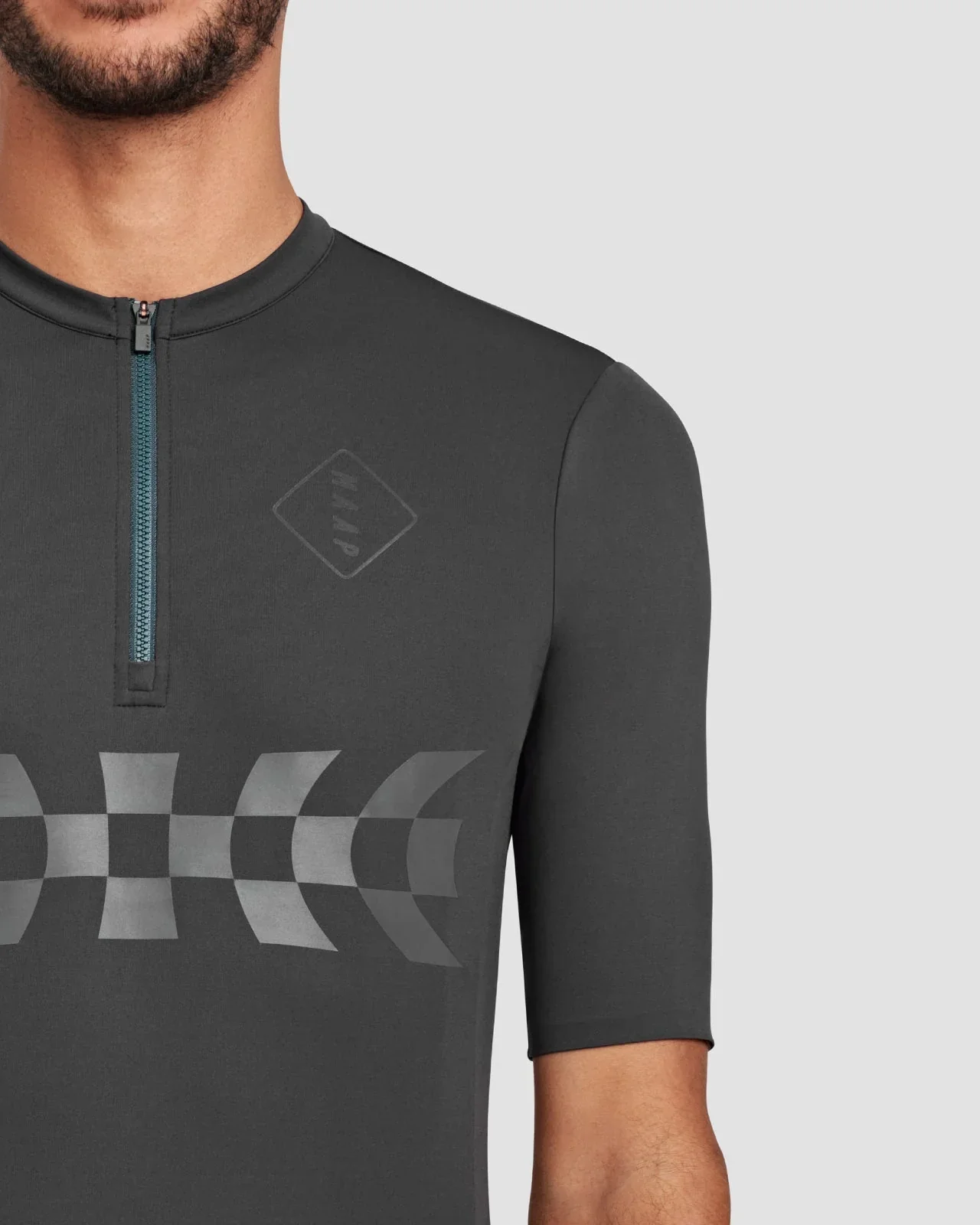 Alt_Road 1/2 Zip Jersey - black - Image 3