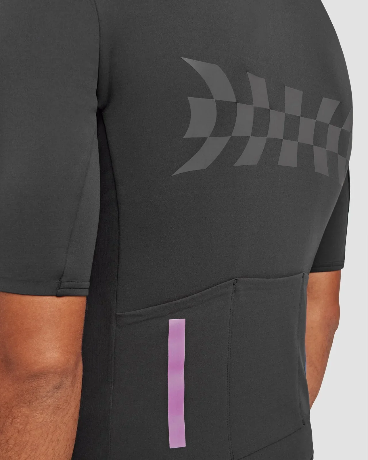 Alt_Road 1/2 Zip Jersey - black - Image 4