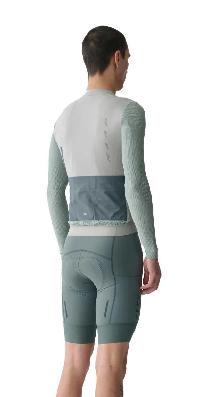 Evade Pro Base LS Jersey 2.0 - Ghost Grey - Image 2