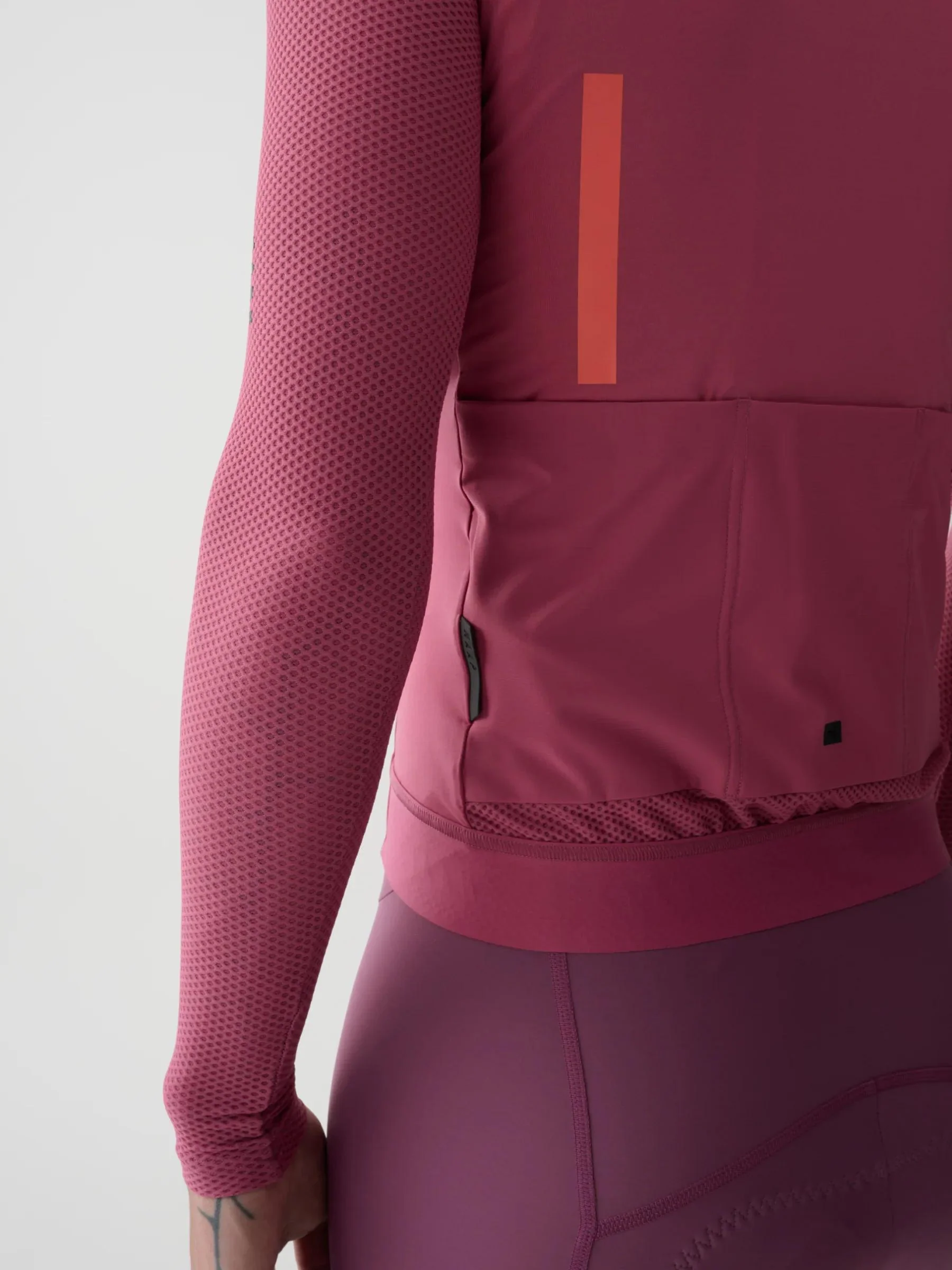 Evade Pro Base LS Jersey 2.0 - Mauve - Image 5