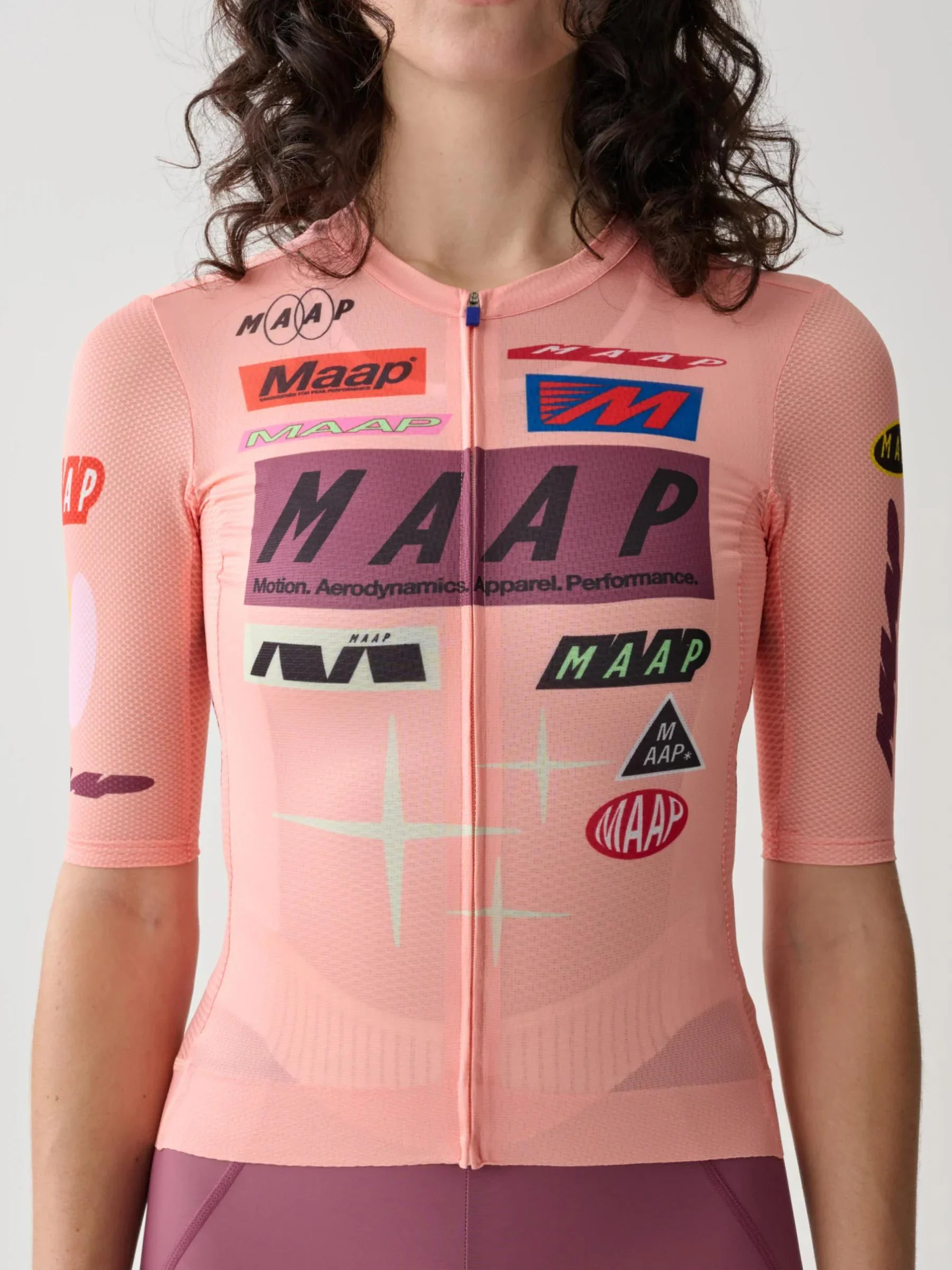 Women's Drome Pro Air Jersey 3.0 - Peach - Image 3
