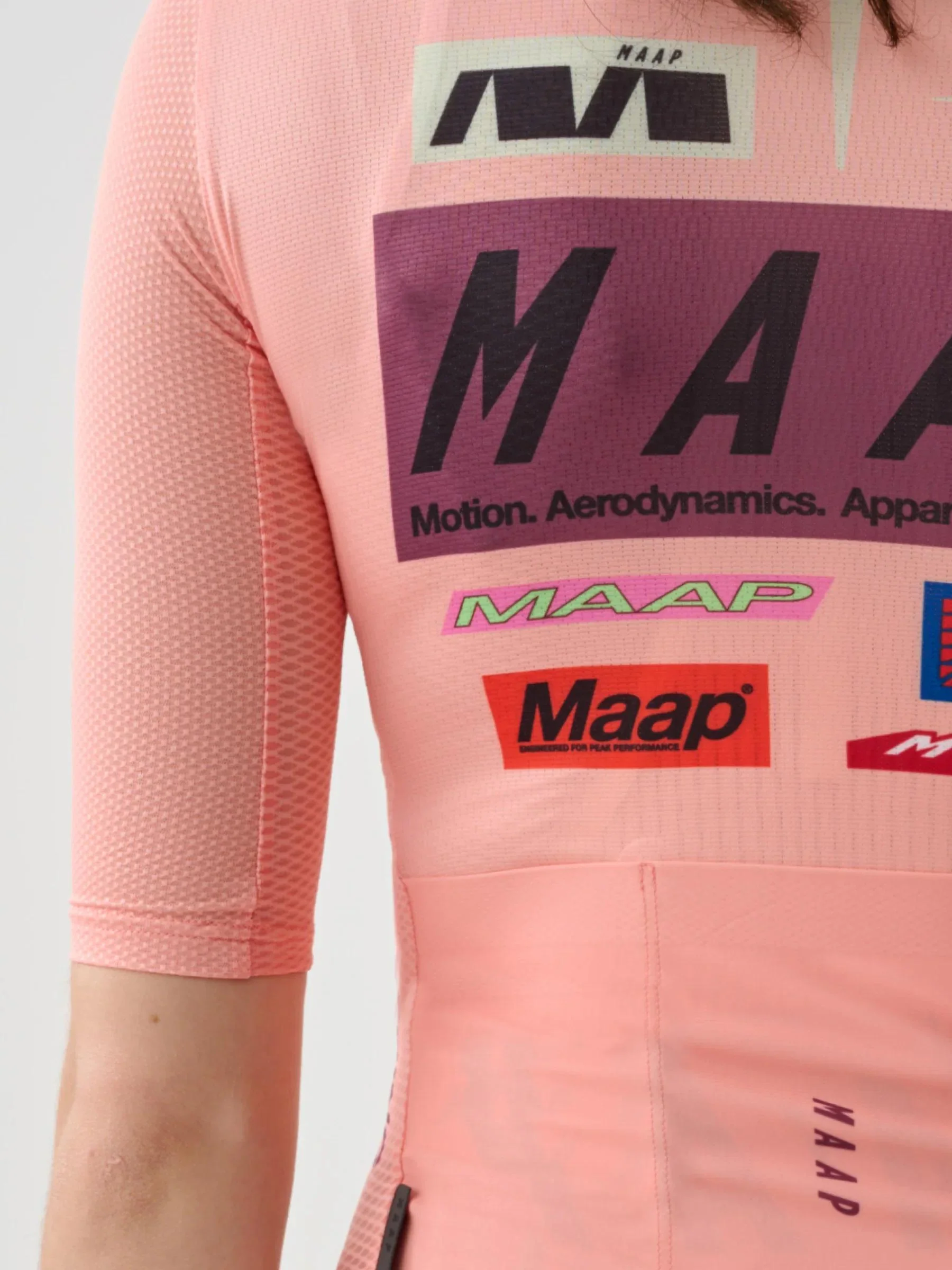 Women's Drome Pro Air Jersey 3.0 - Peach - Image 5