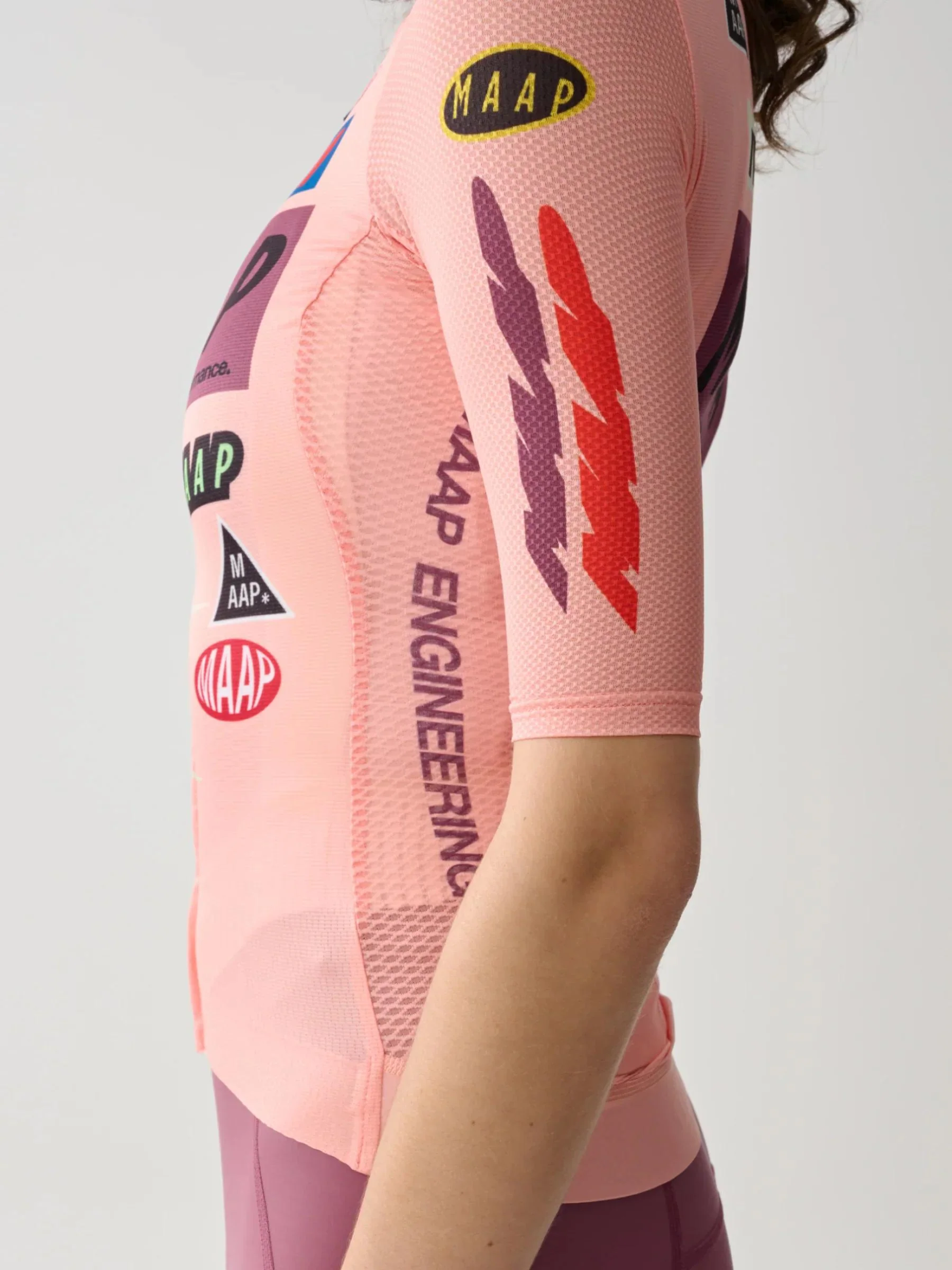 Women's Drome Pro Air Jersey 3.0 - Peach - Image 6