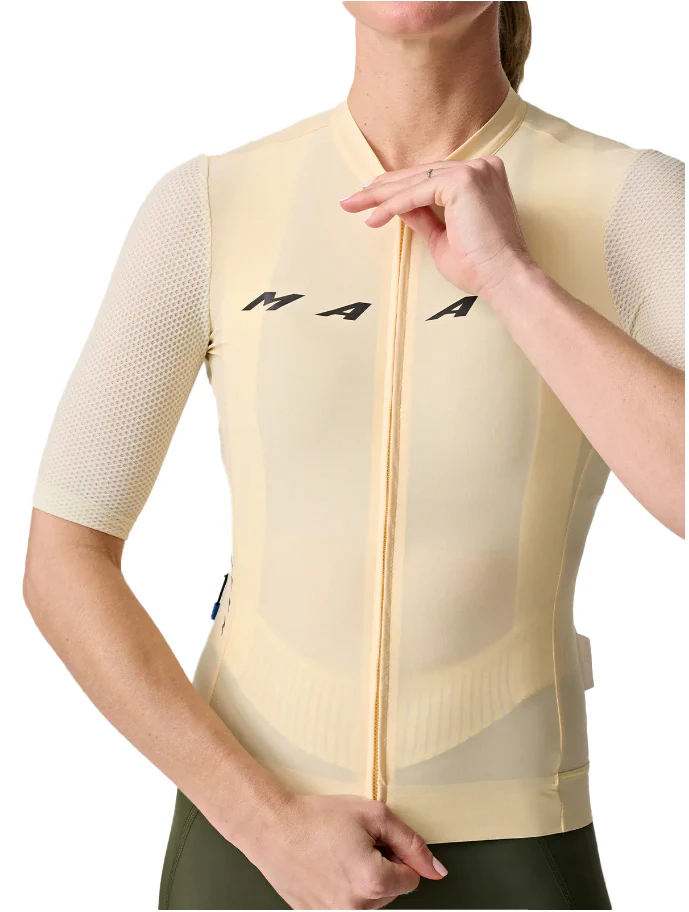 Women's Evade Pro Base Jersey 2.0 -  Sandstone/Limestone - Image 6