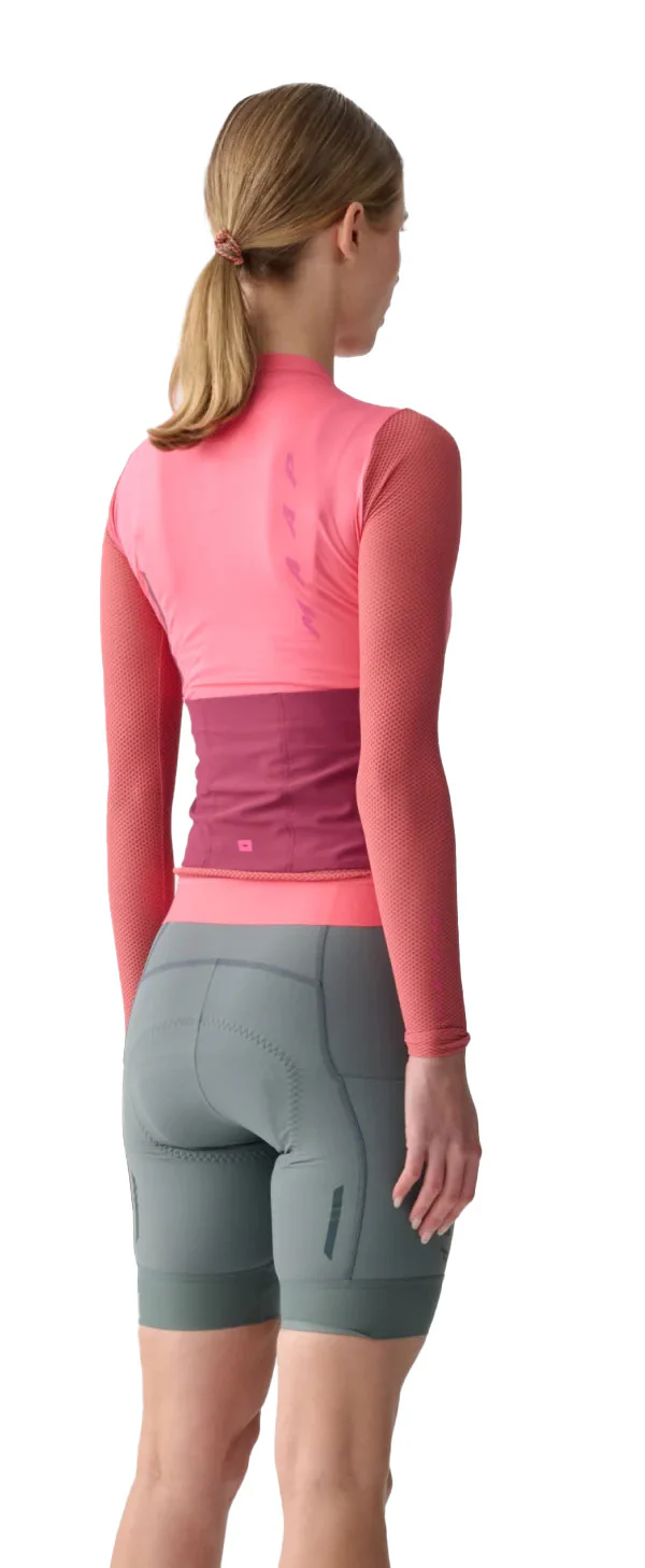 Women's Evade Pro Base LS Jersey 2.0 - Epic Pink - Image 2