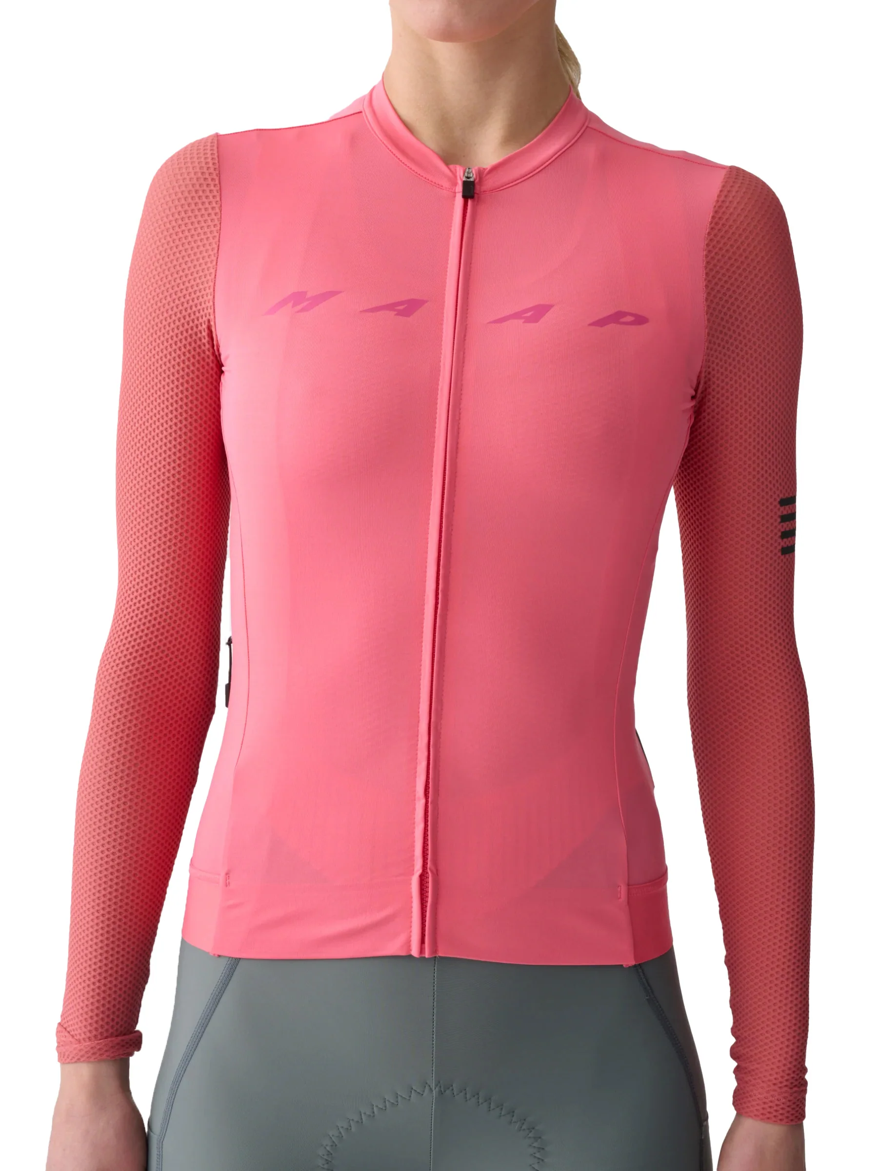 Women's Evade Pro Base LS Jersey 2.0 - Epic Pink - Image 4