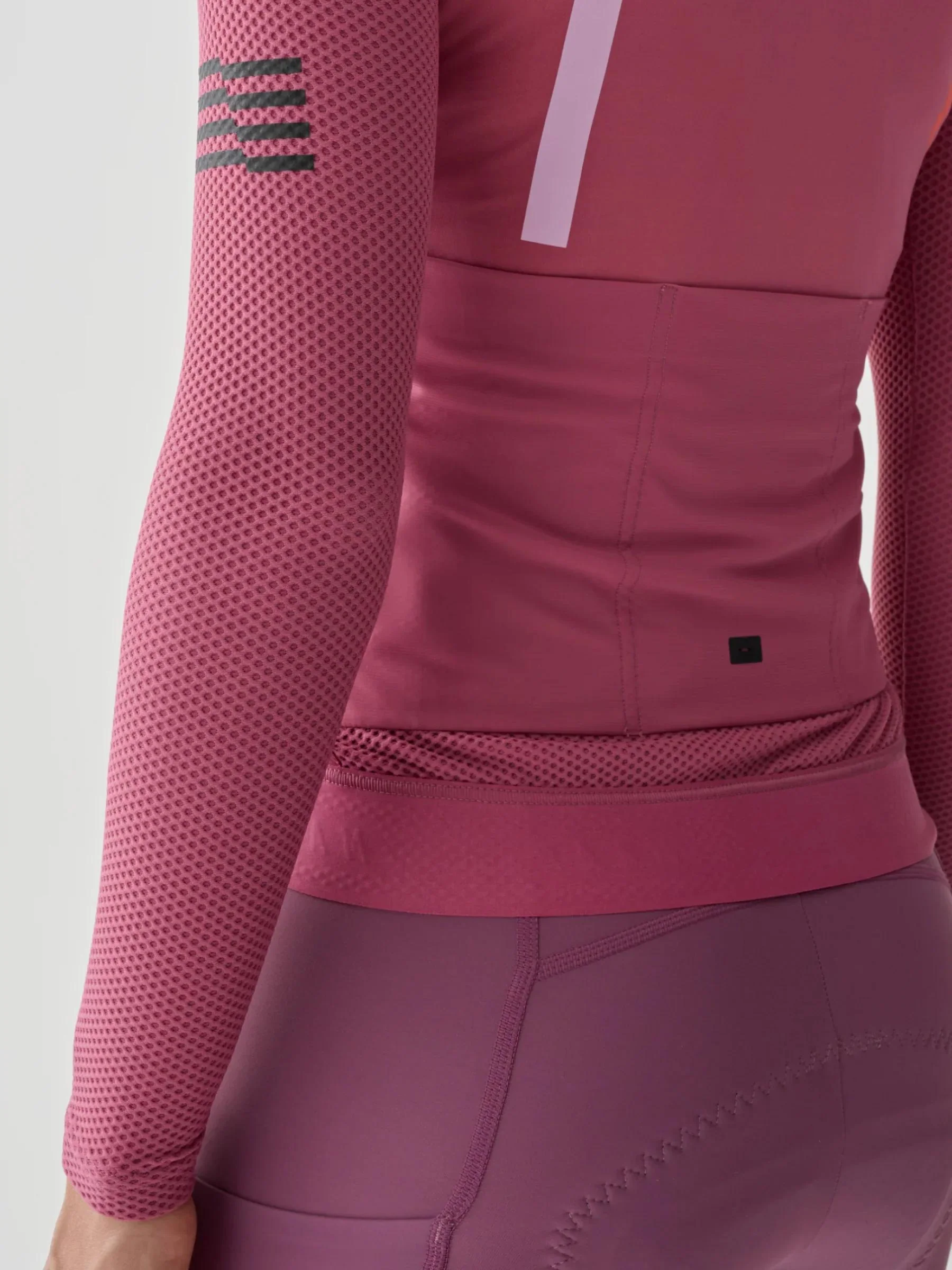 Women’s Evade Pro Base LS Jersey 2.0 - Mauve - Image 6