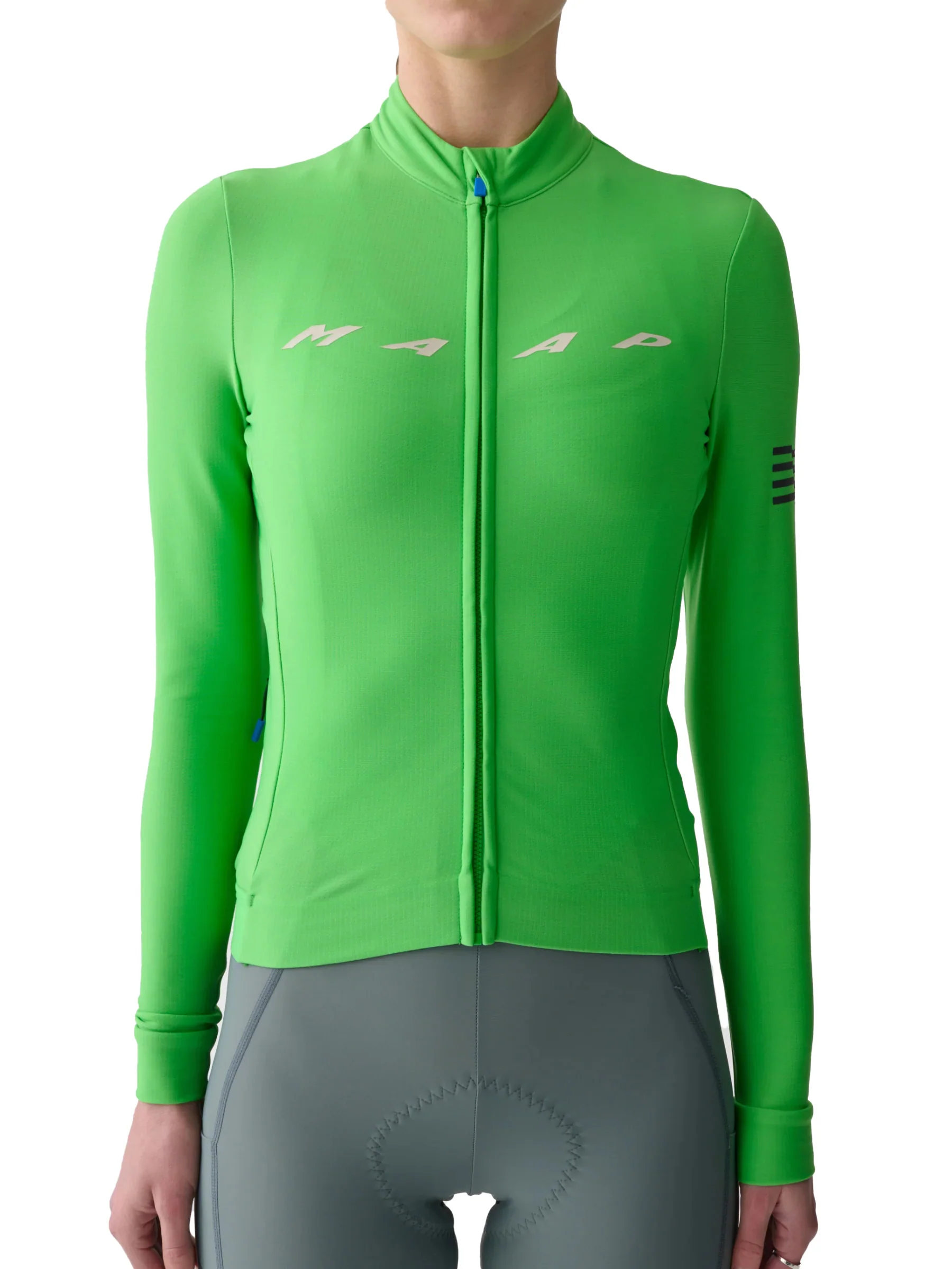 Women's Evade Thermal LS Jersey 2.0 - Limedrop - Image 4