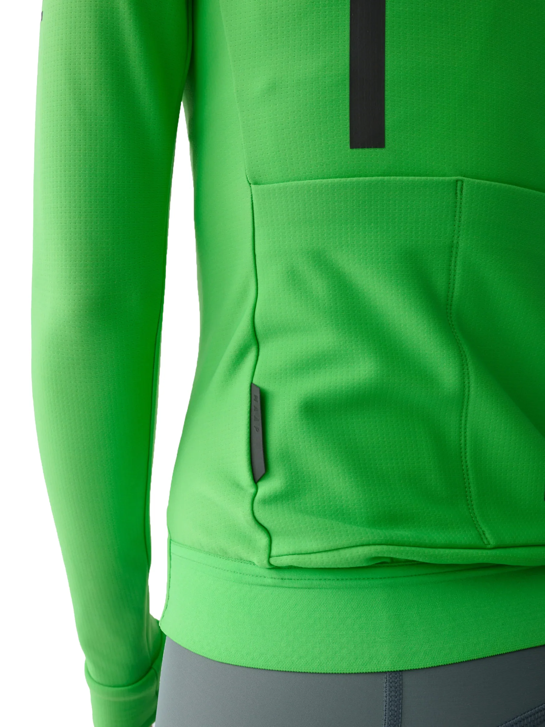 Women's Evade Thermal LS Jersey 2.0 - Limedrop - Image 6