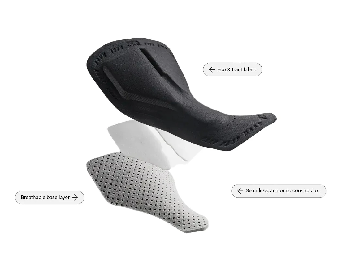 Women's Team Bib Evo Black/Black - Image 6