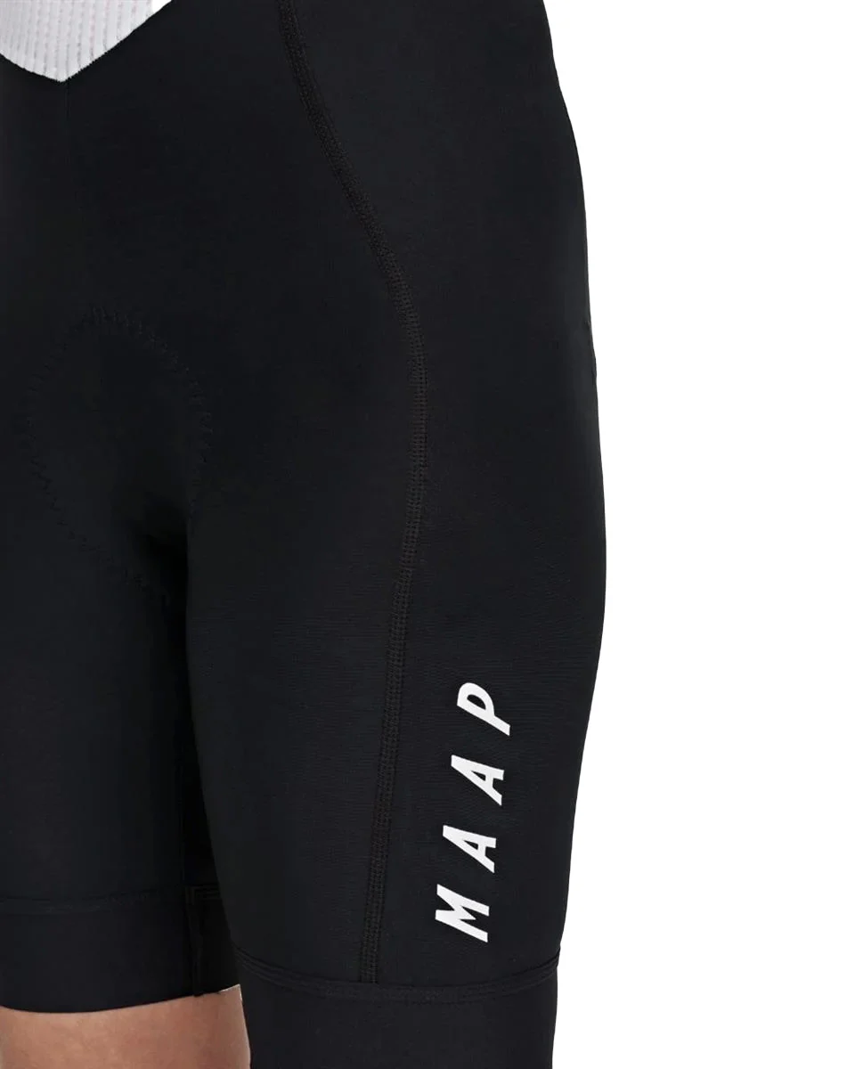 Women's Team Bib Evo Black/White - Image 5