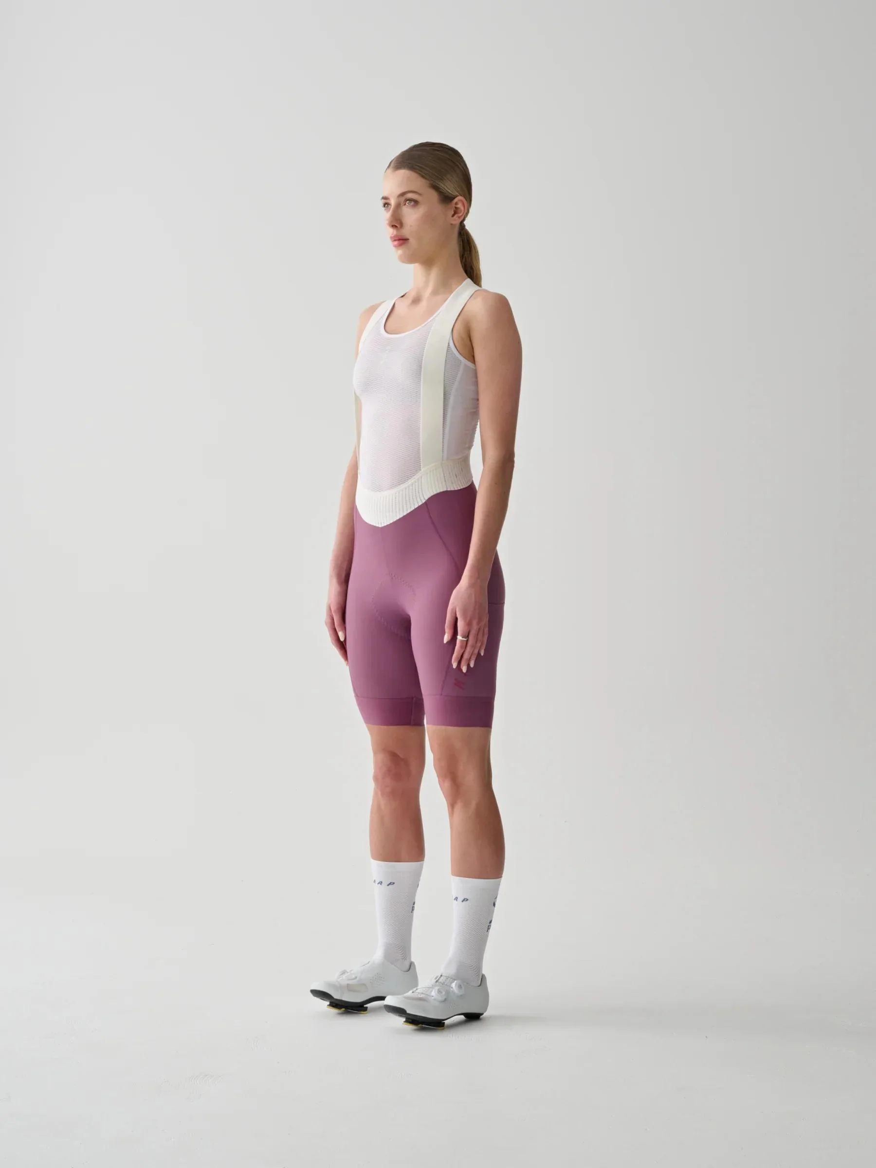 Women's Team Bib Evo Cargo - Mauve - Image 5