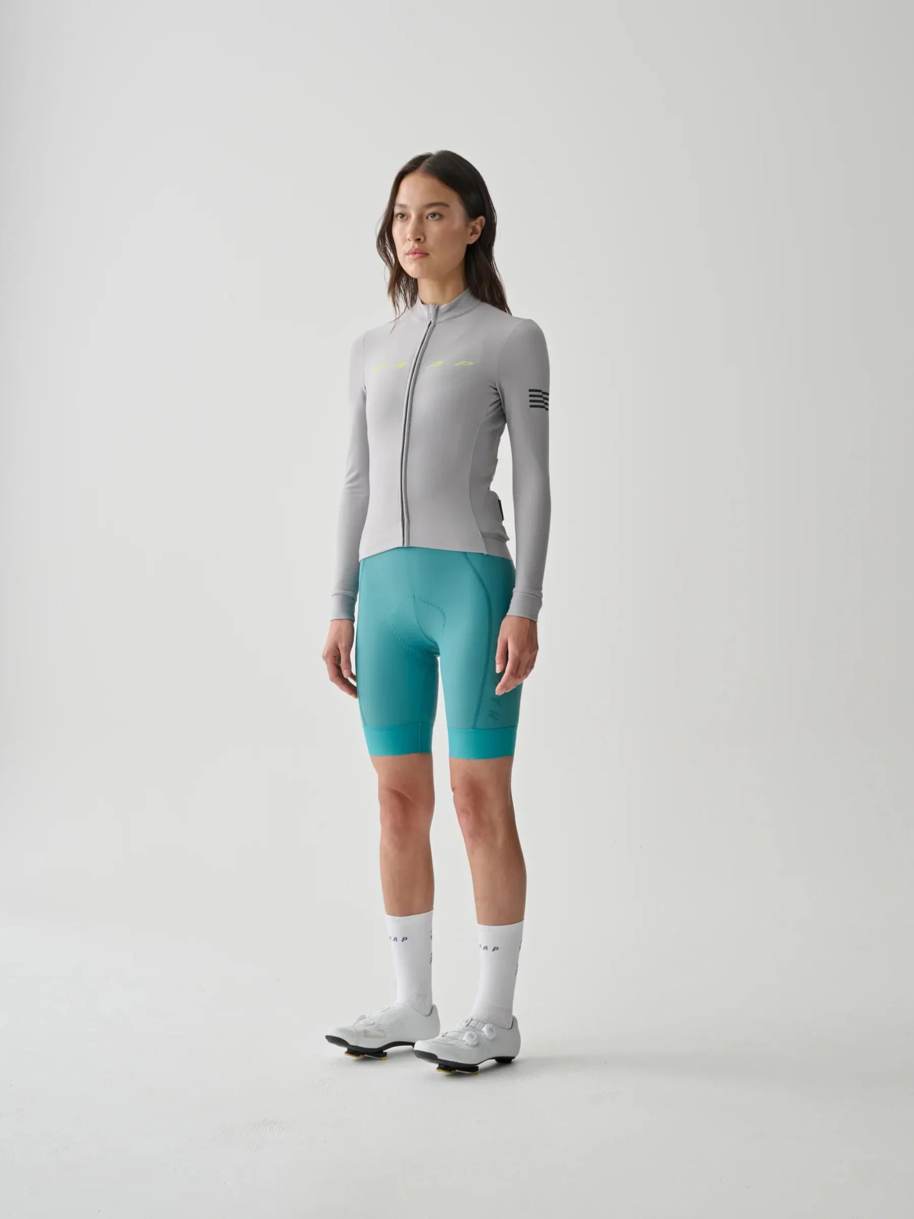 Women's Team Bib Evo - Lagoon - Image 2