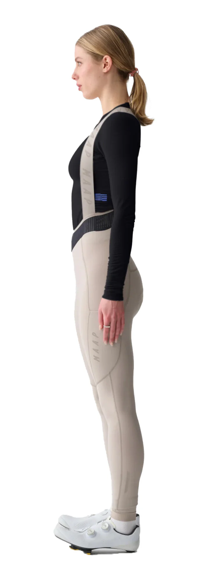 Women's Team Bib Evo Thermal Cargo Tights - Enoki - Image 2