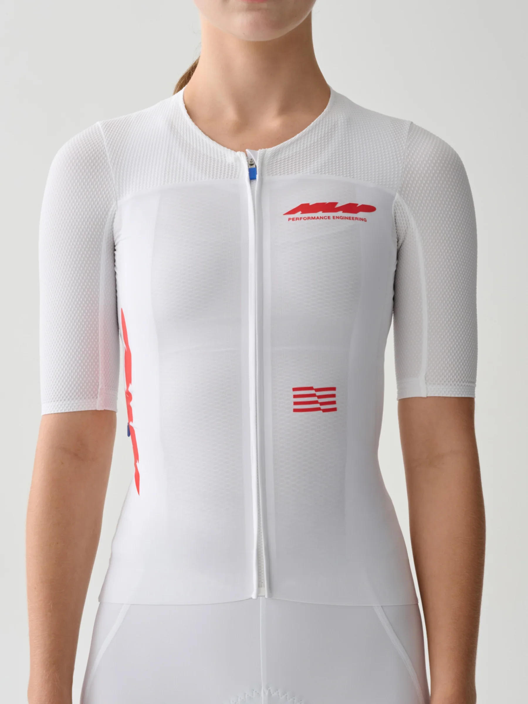 Womens Eclipse Pro Race Jersey - White - Image 3