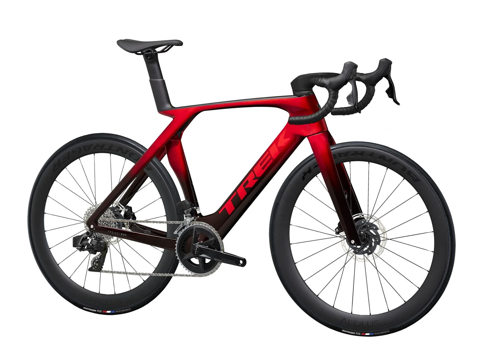 Madone SLR 6 eTap Gen 7 Metallic Red Smoke to Red Carbon Smoke