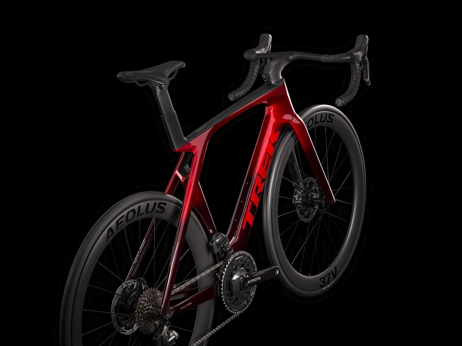 Madone SLR 7 AXS Metallic Red Smoke to Red Carbon Smoke - Image 3