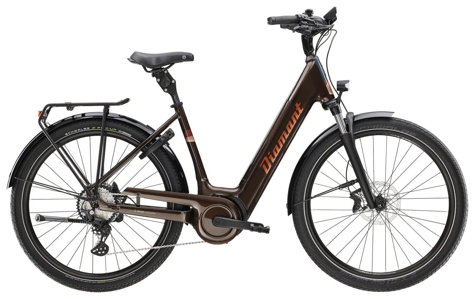 Mandara 160 Tiefeinsteiger Berninabraun Metallic 400Wh