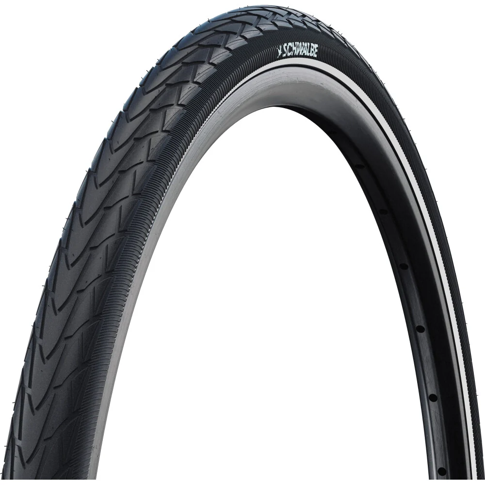 Marathon Racer, Performance Line, 18“ Drahtreifen - schwarz/reflex