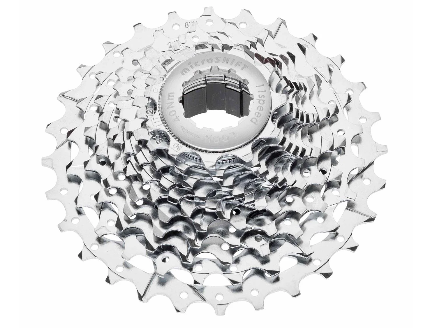 Aris 11 Road Kassette 11sp 11-28T Stahl - chrome