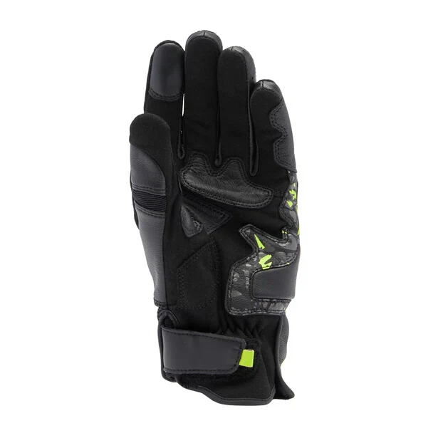 MIG 3 Unisex Lederhandschuhe - Black/Anthracite/Yellow-Fluo - Image 3