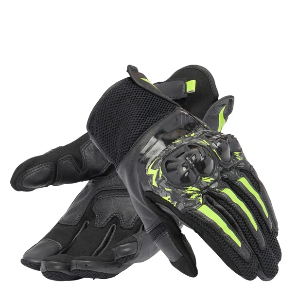 MIG 3 Unisex Lederhandschuhe - Black/Anthracite/Yellow-Fluo - Image 5